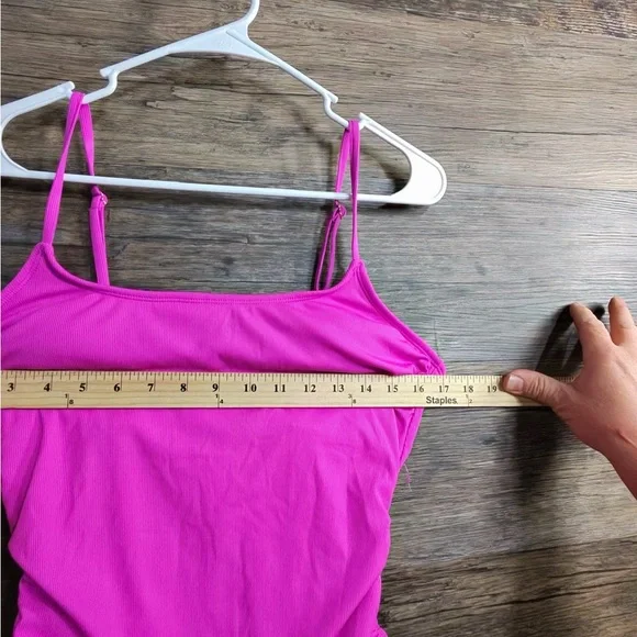 Shade & Shore Bright Pink Women's One Piece Swimsuit - Picture 9 of 10